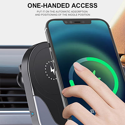 Magnetic wireless car charger for iPhone 12,13,14/Pro/mini/Promax