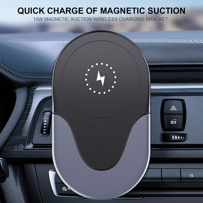 Magnetic wireless car charger for iPhone 12,13,14/Pro/mini/Promax