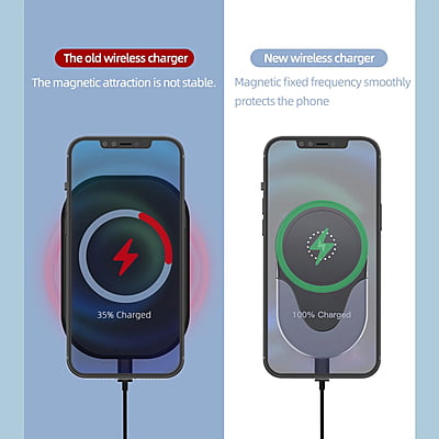 Magnetic wireless car charger for iPhone 12,13,14/Pro/mini/Promax Magnetic wireless car charger for iPhone 12,13,14/Pro/mini/Promax