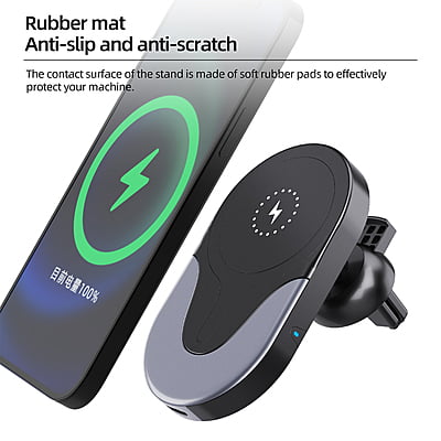 Magnetic wireless car charger for iPhone 12,13,14/Pro/mini/Promax