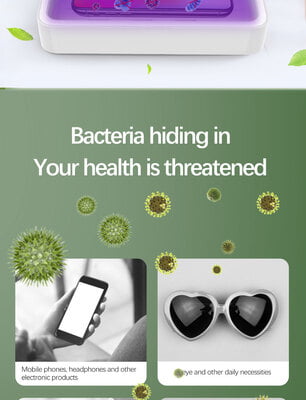UV Multifunctional Sterilizer with wireless charger UV Multifunctional Sterilizer with wireless charger