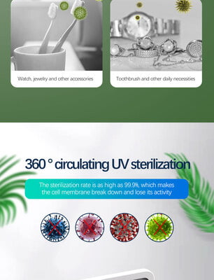 UV Multifunctional Sterilizer with wireless charger UV Multifunctional Sterilizer with wireless charger
