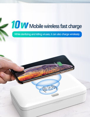 UV Multifunctional Sterilizer with wireless charger UV Multifunctional Sterilizer with wireless charger