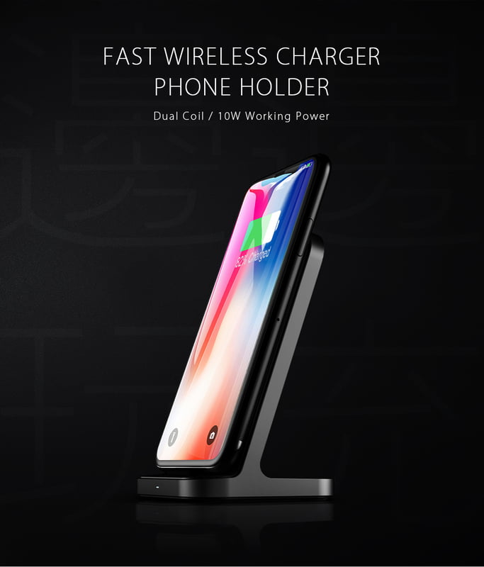 Fast Wireless charging stand for mobiles Fast Wireless charging stand for mobiles